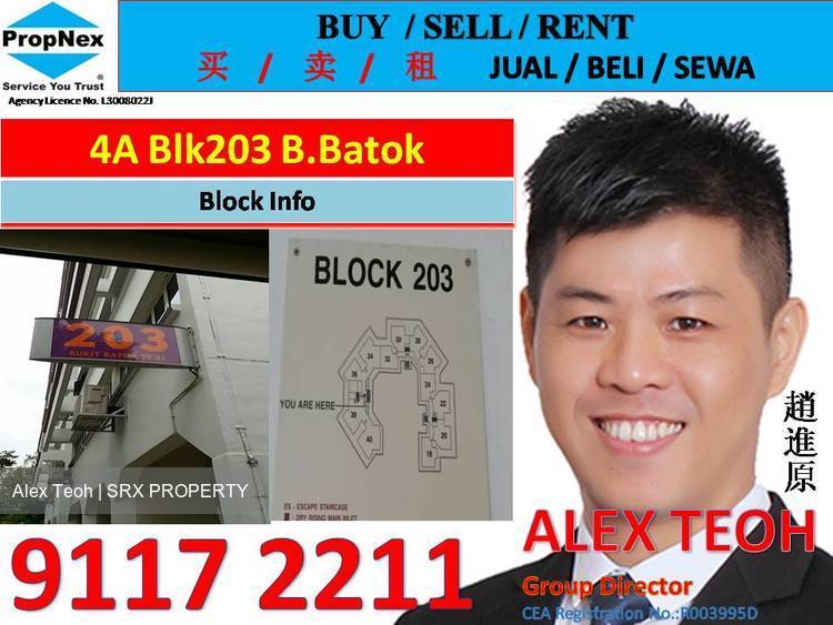 Blk 203 Bukit Batok Street 21 (Bukit Batok), HDB 4 Rooms #189945222